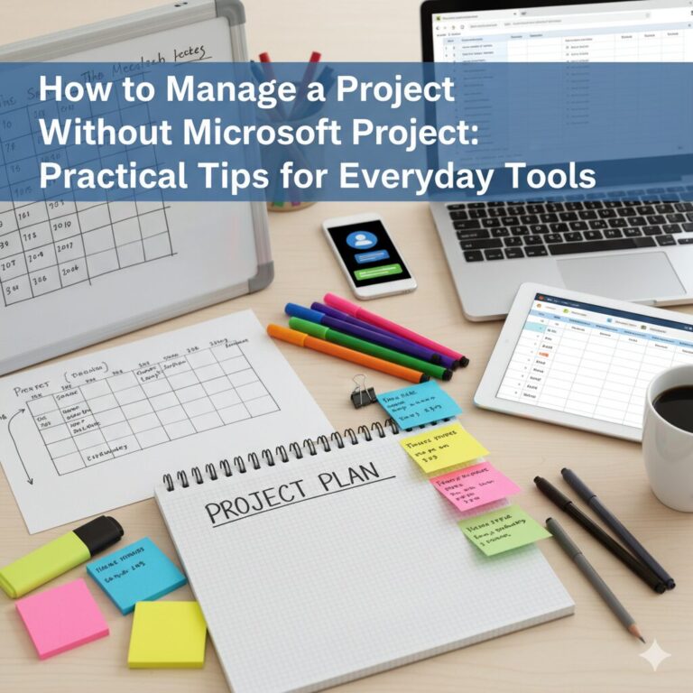 Project Lets How to Manage a Project Without Microsoft Project: Practical Tips for ...