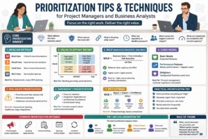 Read more about the article Prioritization Tips & Techniques for Project Managers and Business Analysts