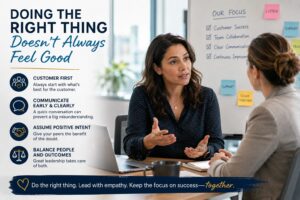 Read more about the article Doing the Right Thing Doesn’t Always Feel Good