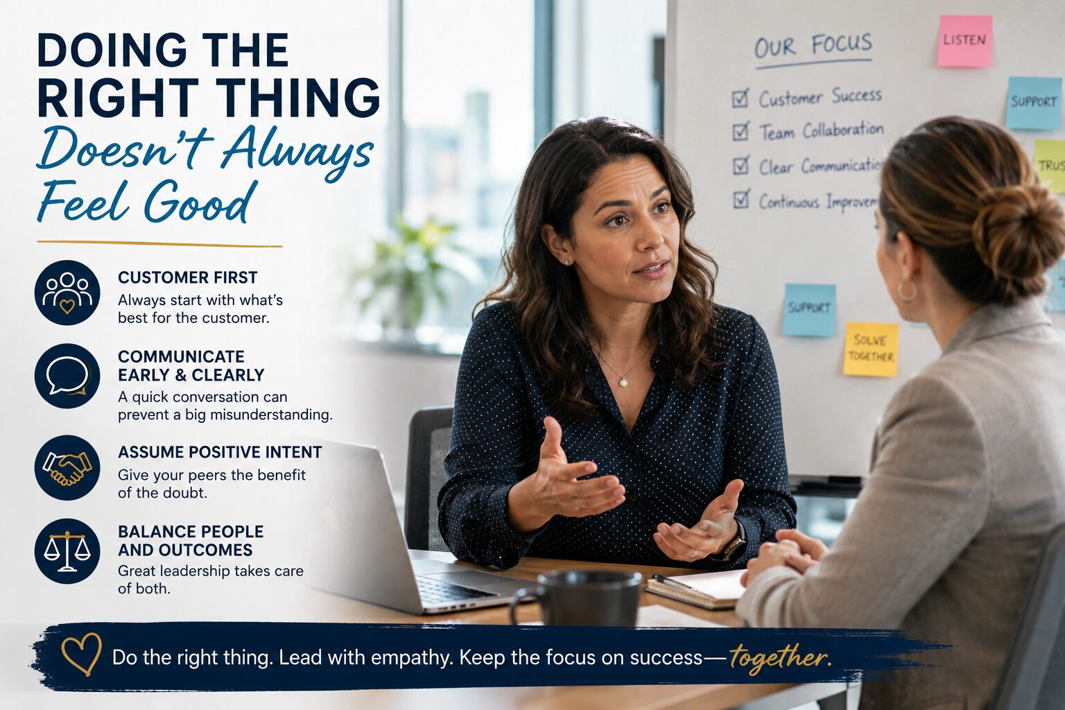 You are currently viewing Doing the Right Thing Doesn’t Always Feel Good