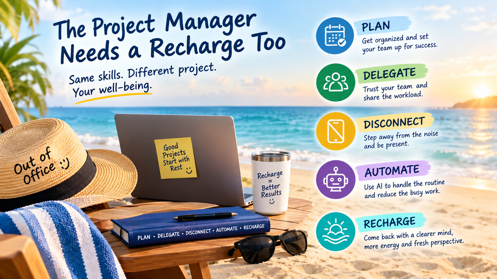 You are currently viewing The Project Manager Needs a Recharge Too